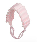Layered Moonstitch Wrap - Powder Pink