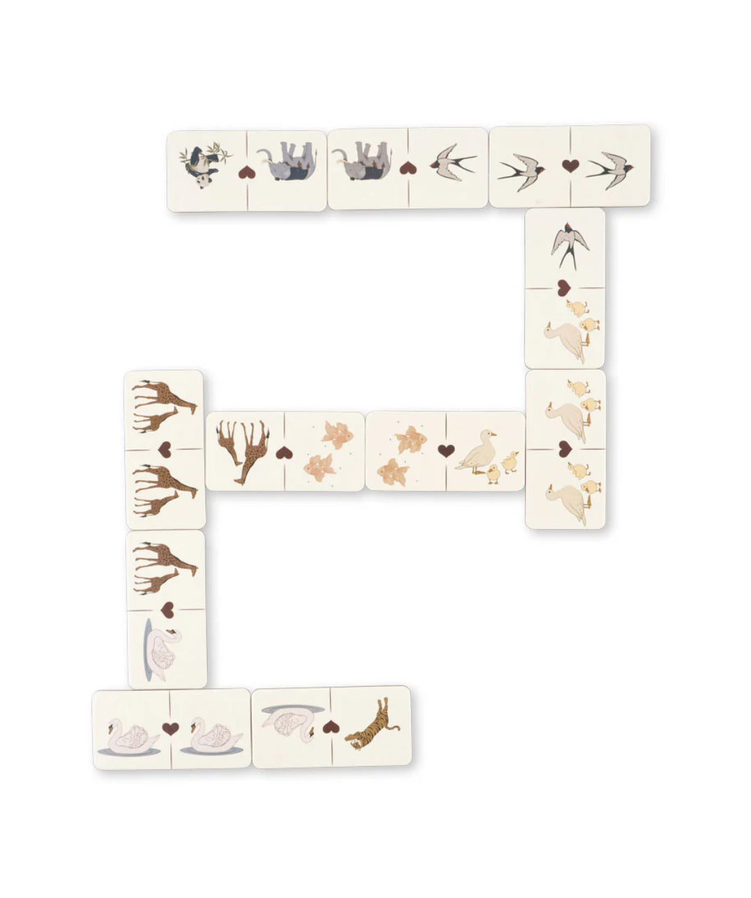 Animal Dominoes Game