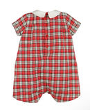 Scottish Check Bubble Red