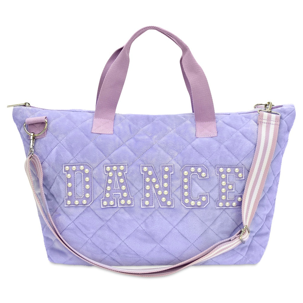 Love To Dance Quilted Overnight Bag