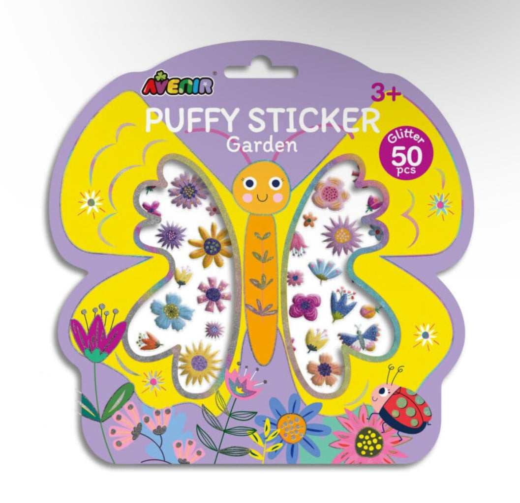 Puffy Sticker Garden