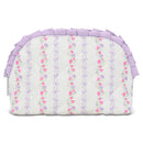 Forever Floral Oval Cosmetic Bag