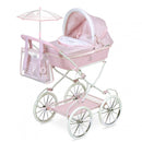 Doll’s Pram With Bag, Umbrella, Pillow & Bedding