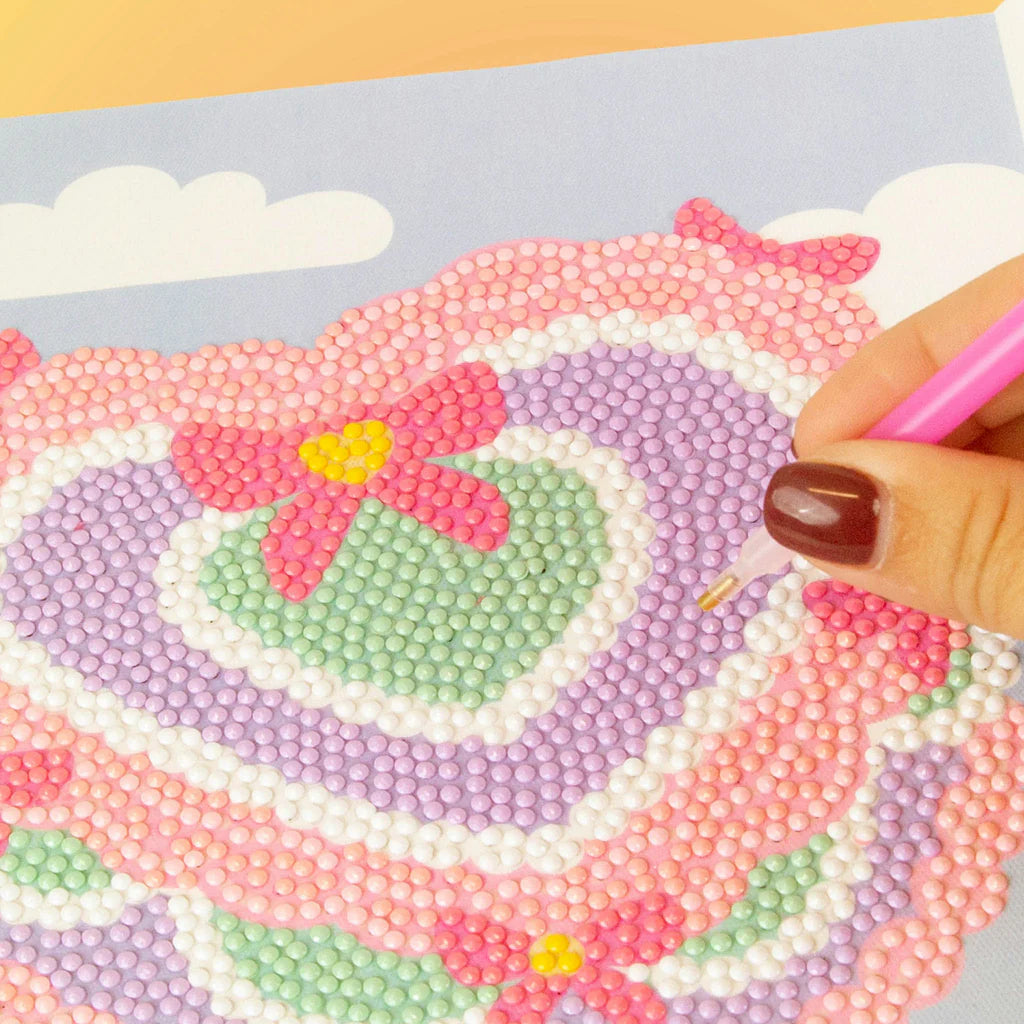 DIY Gemstone Wall Art