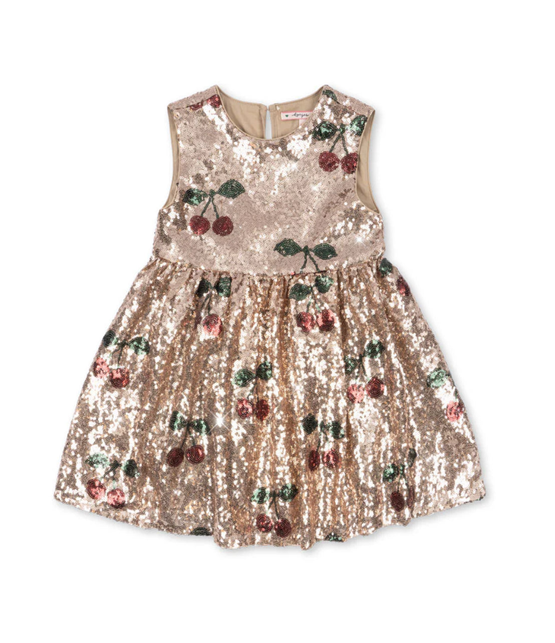 Starla Sequin Cerise Dress