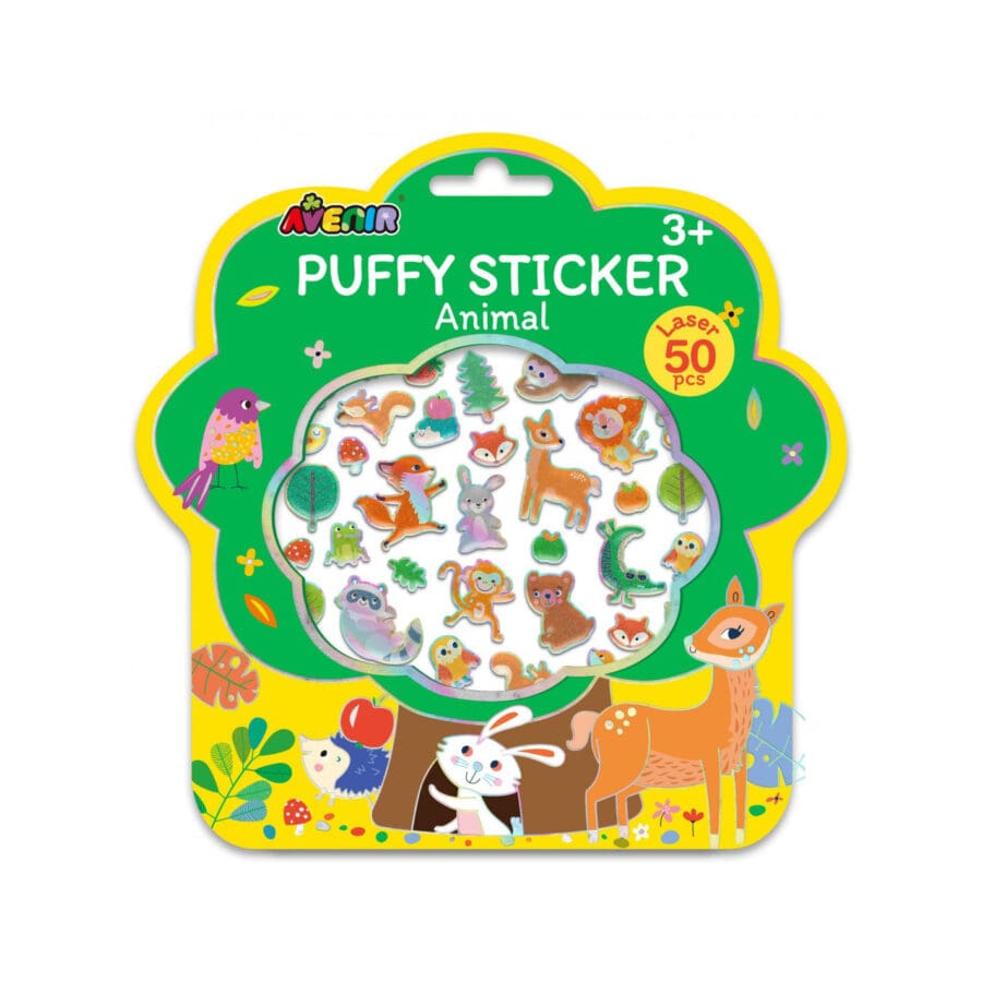 Puffy Sticker Animal
