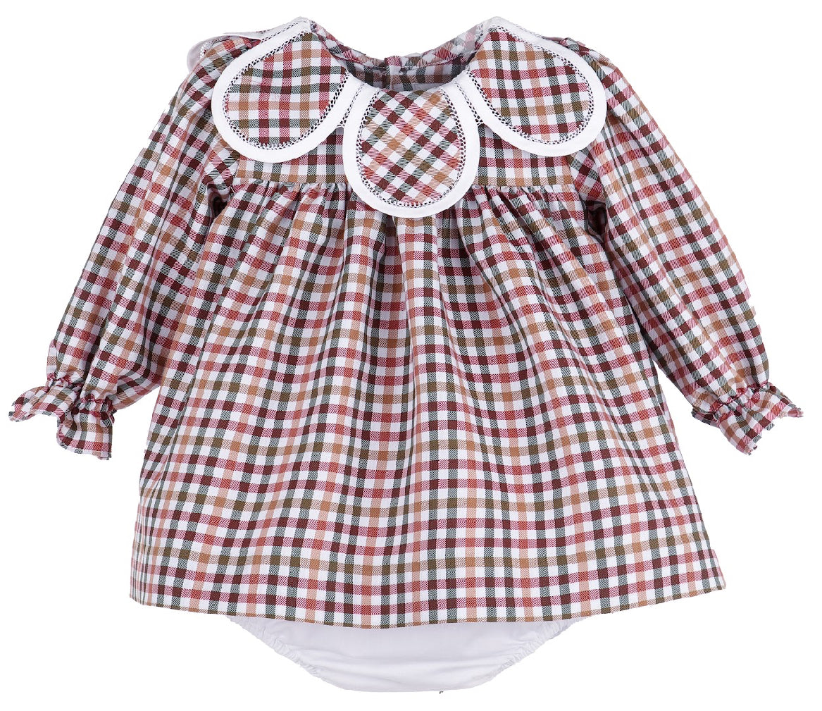 Cider Checks Petal Float Print