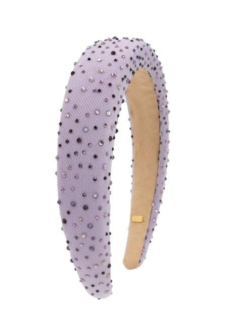 Padded Tulle Headband - Lavender