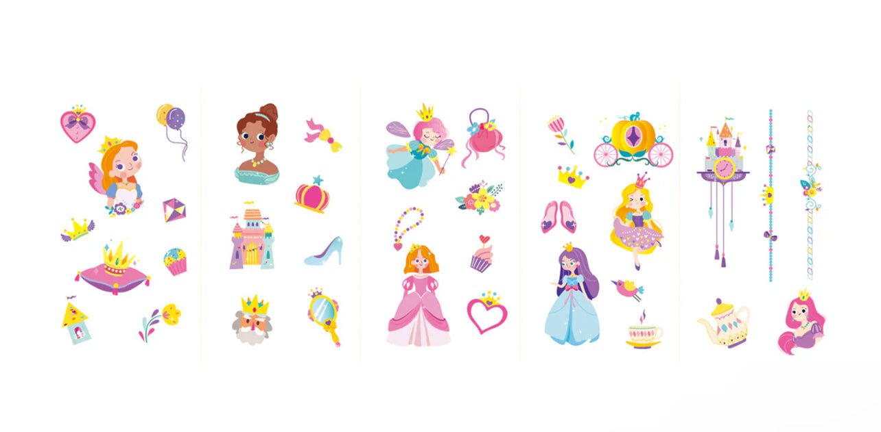 Nail Stickers & Tattoos Princess