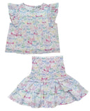 Bow Girls Sunny Set