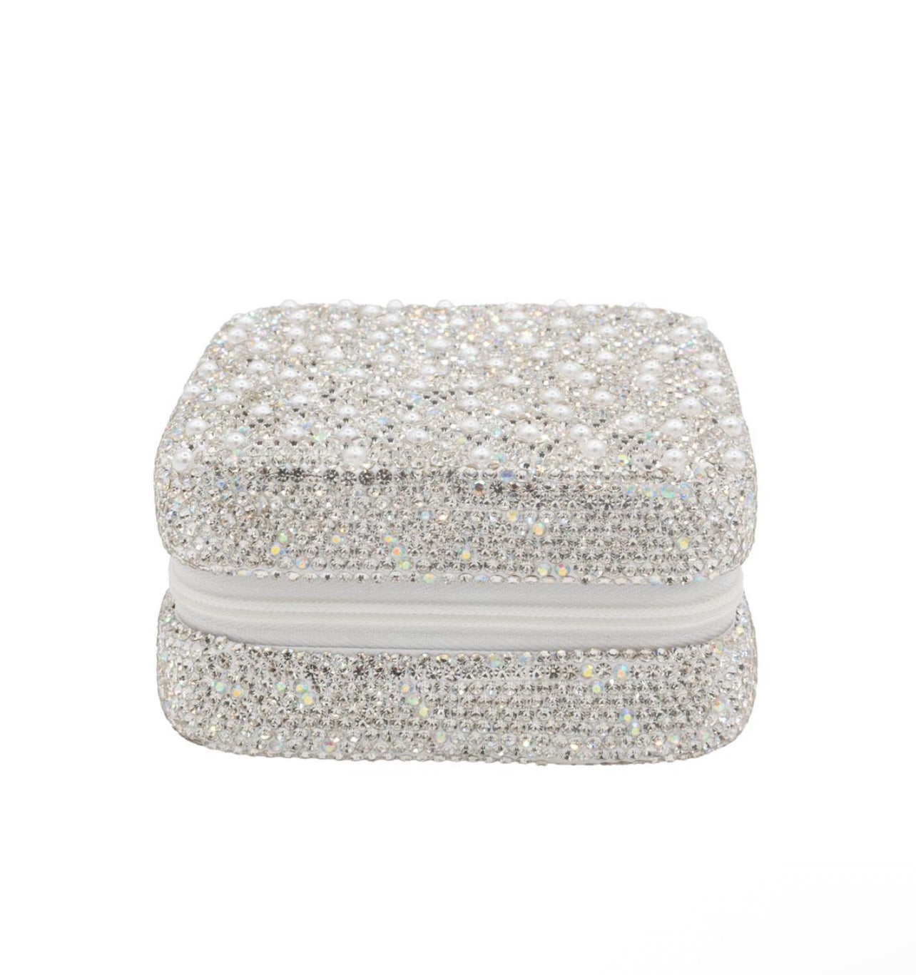 Pearl Silver Jewelry Box