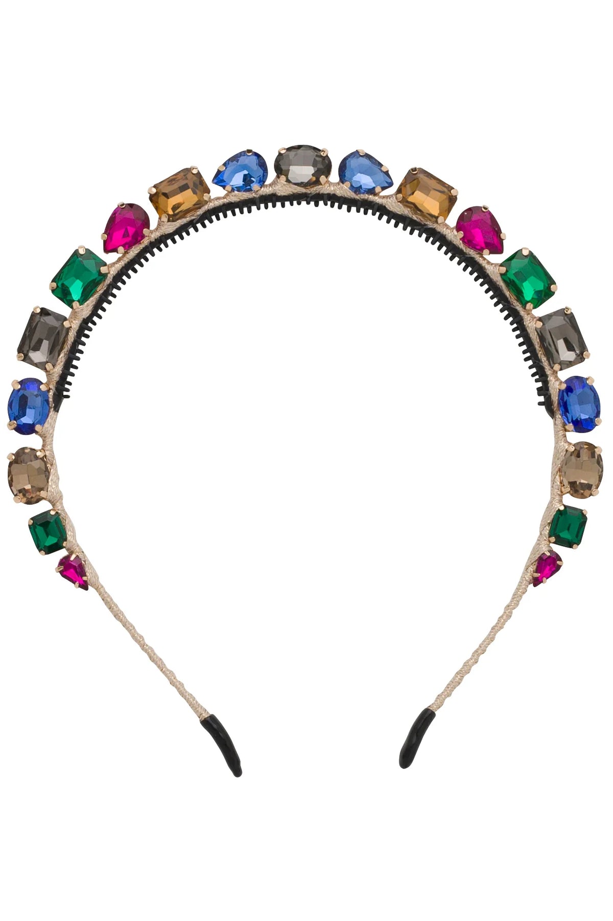 Beauty Queen Headband - Royal Mix y Royal Blue