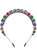 Beauty Queen Headband - Royal Mix y Royal Blue