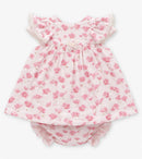 Milton Rosa Girl Dress