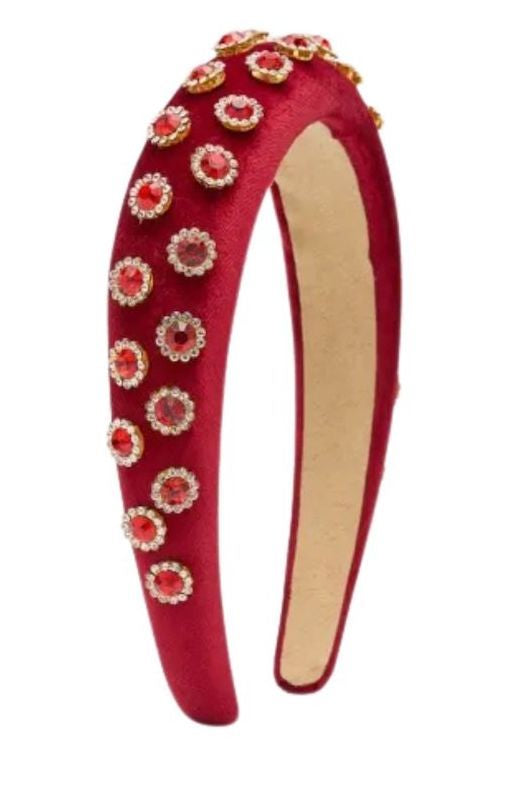 Red Stones Headband