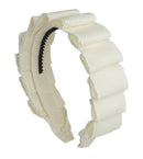 Layered Moonstitch Headband - Ivory