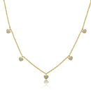 Hearts Dangle Necklace