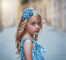 Baby in blue dress I