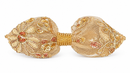 Ballroom Sequin Bow - Gold