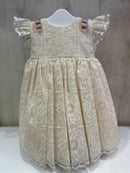 Off White Elegant Dress