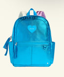 Blue Double Pocket Backpack