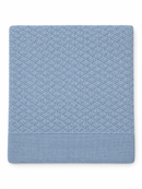 Knitted Azul Empolvado Blanket