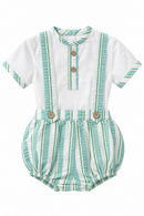Blue & Green Baby Set