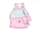 Heart Quilted Pearl Micro Backpack