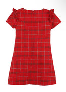 Tartan Plaid Red Dress