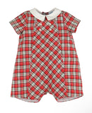 Scottish Check Bubble Red