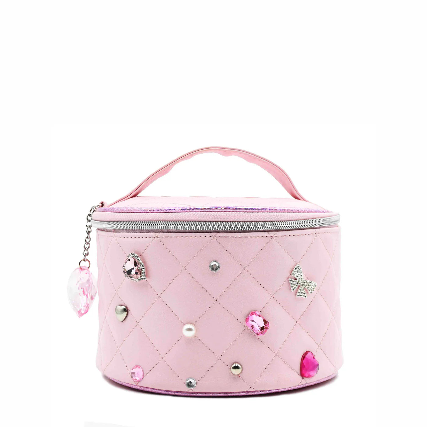 Heart Round Train Case