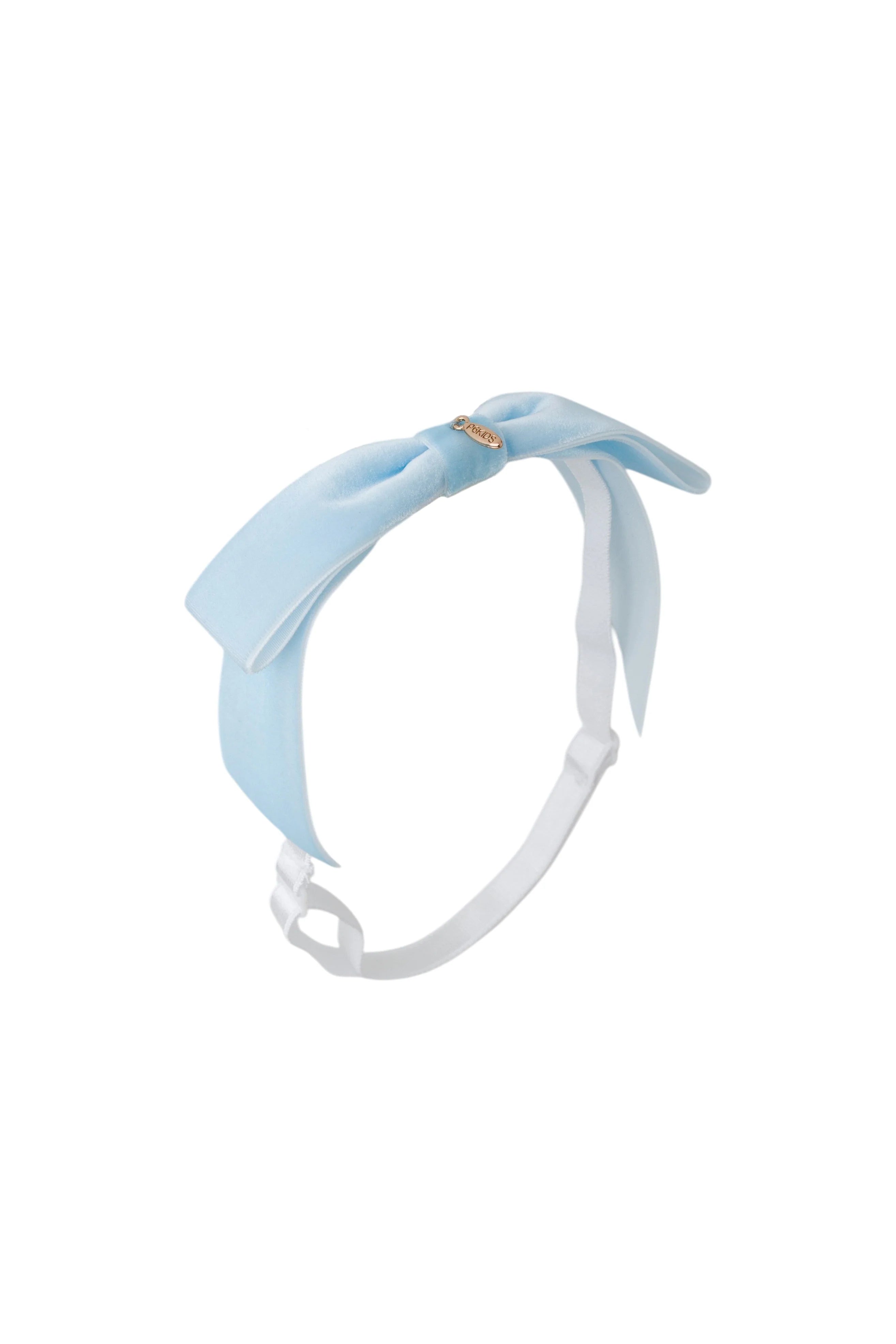 Matilda Velvet Wrap - Baby Blue
