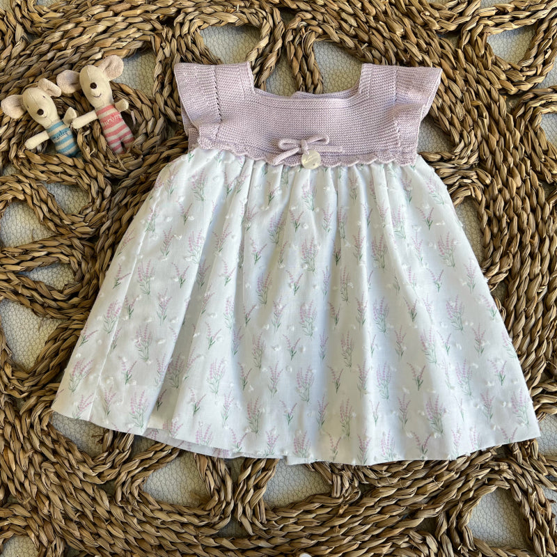 Natural Branches Baby Girl Dress