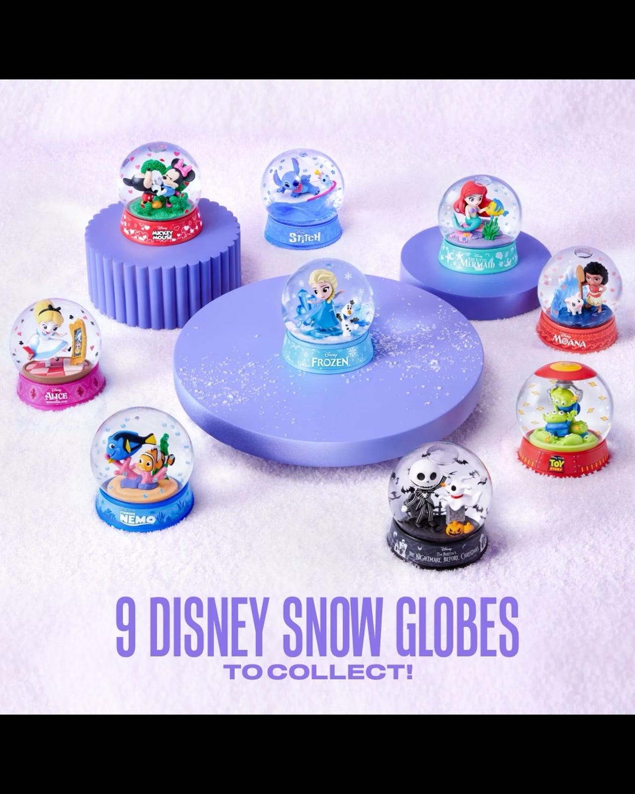Mini Brands Create Disney Snowglobes