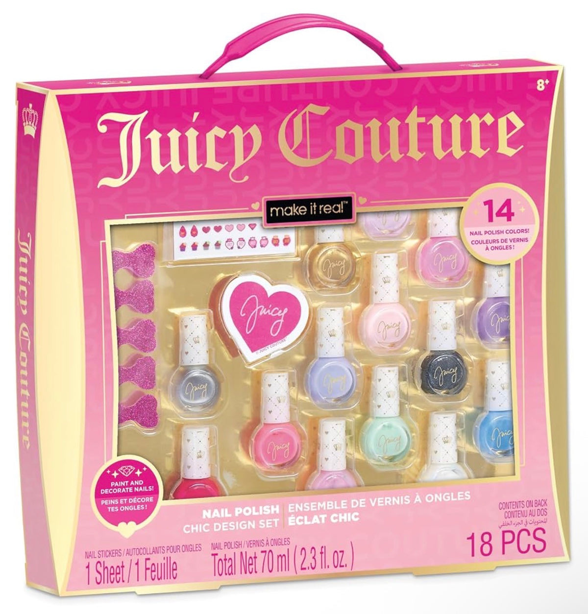 Juicy Couture Nail Polish Chic Design Set
