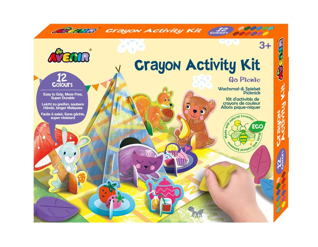 Crayon Activity Kit Go Picnic