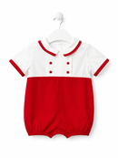 Red & White Boy Jumper