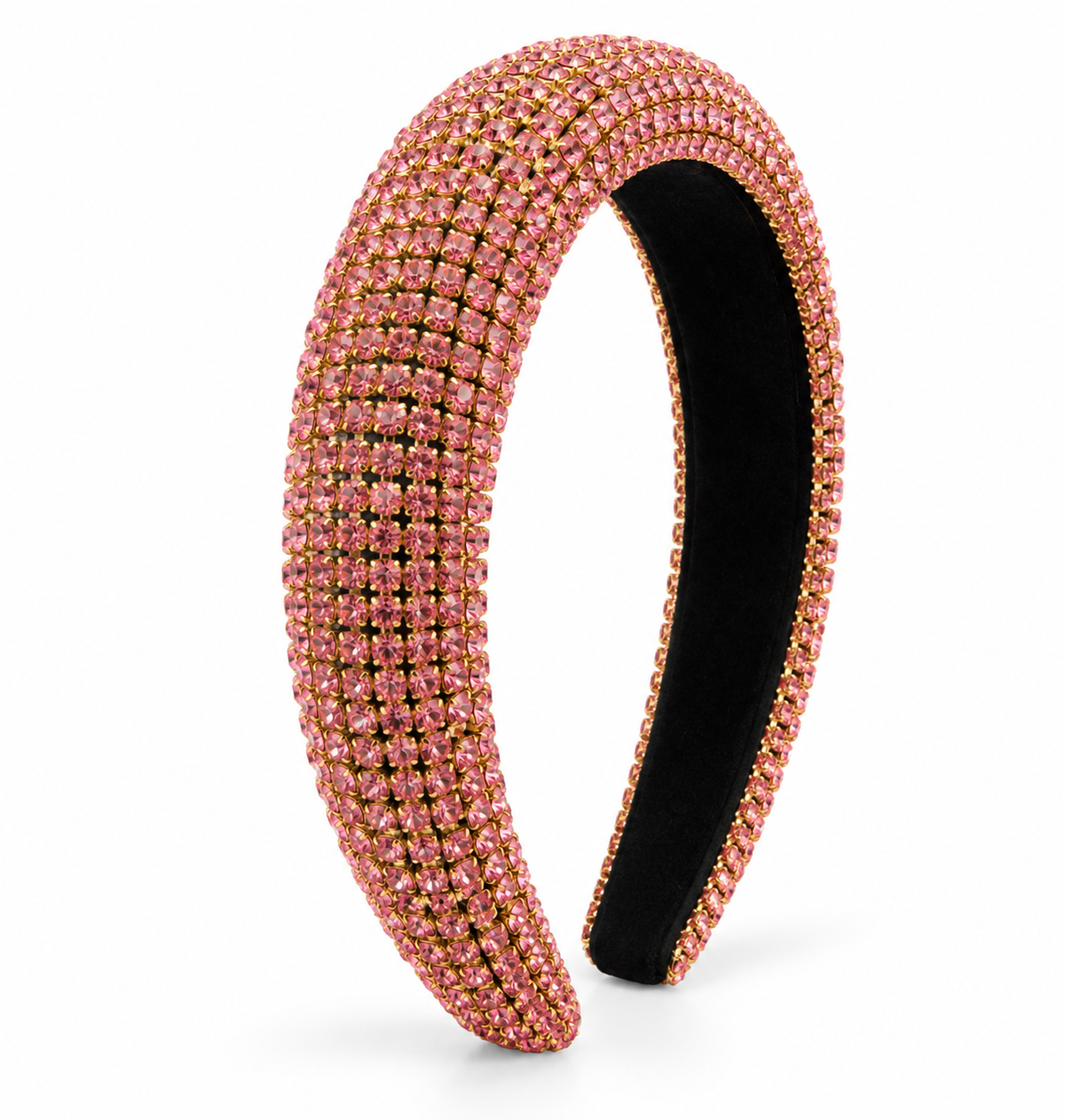 Jeweled Pink Headband