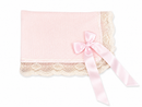 Pink With Flowers Blanket