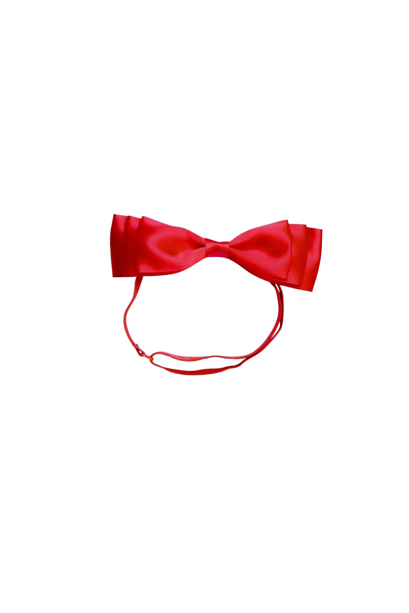 Heather Satin Wrap - Red