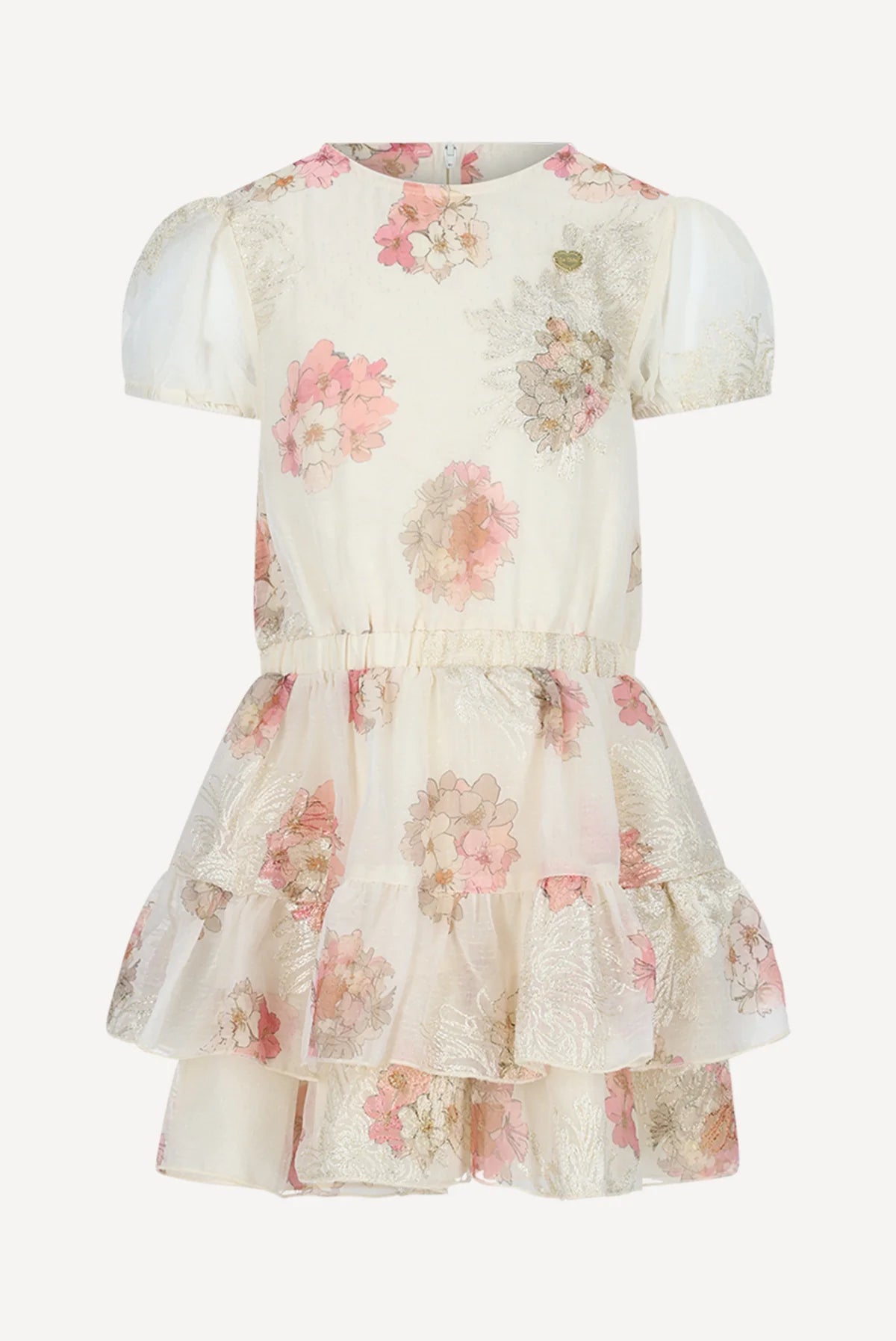 Off White Bouquet Dress