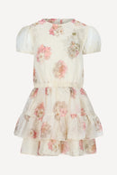 Off White Bouquet Dress