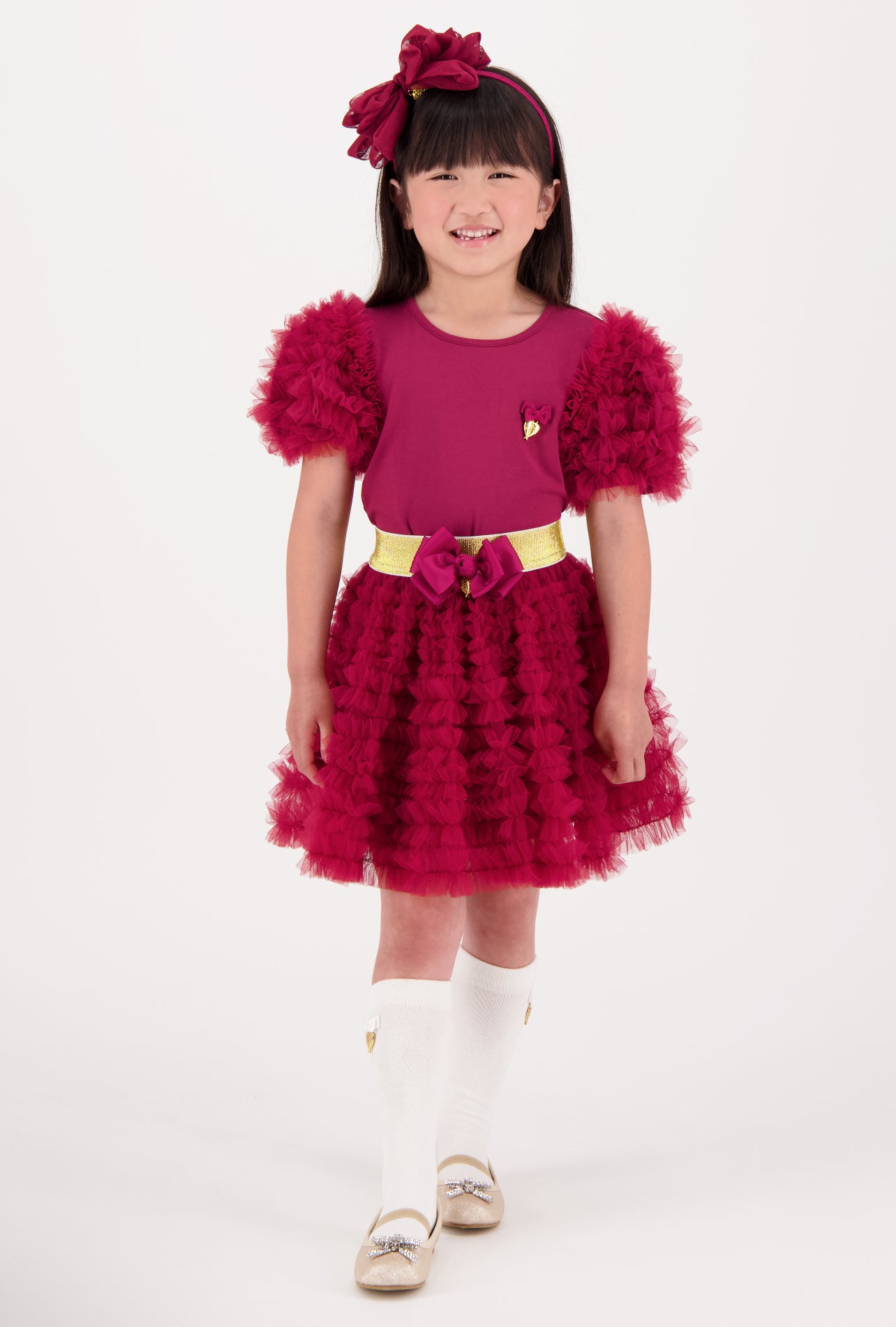 Ballroom Ruffle Skirt Set