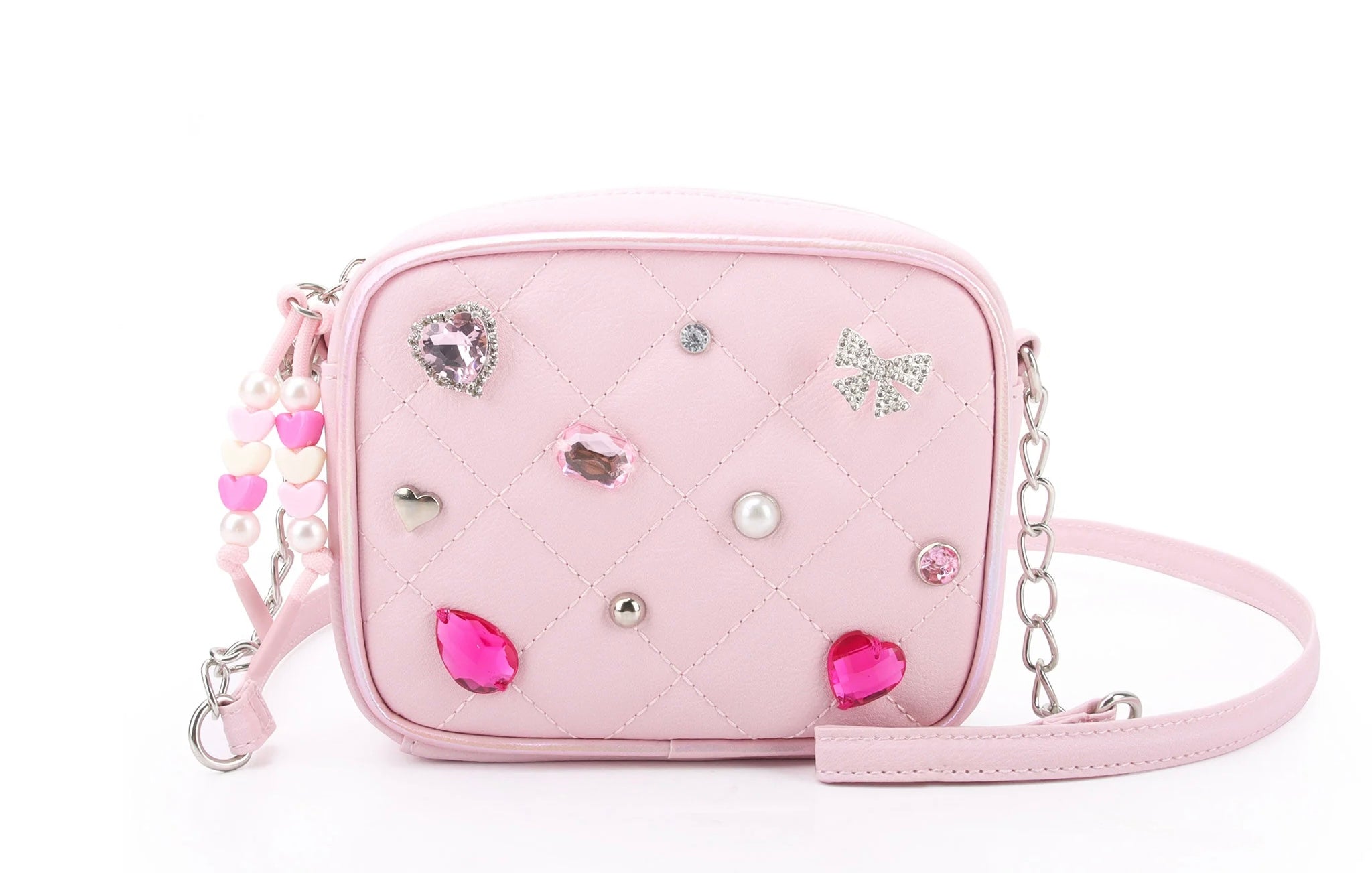 Heart Rectangular Crossbody Bag