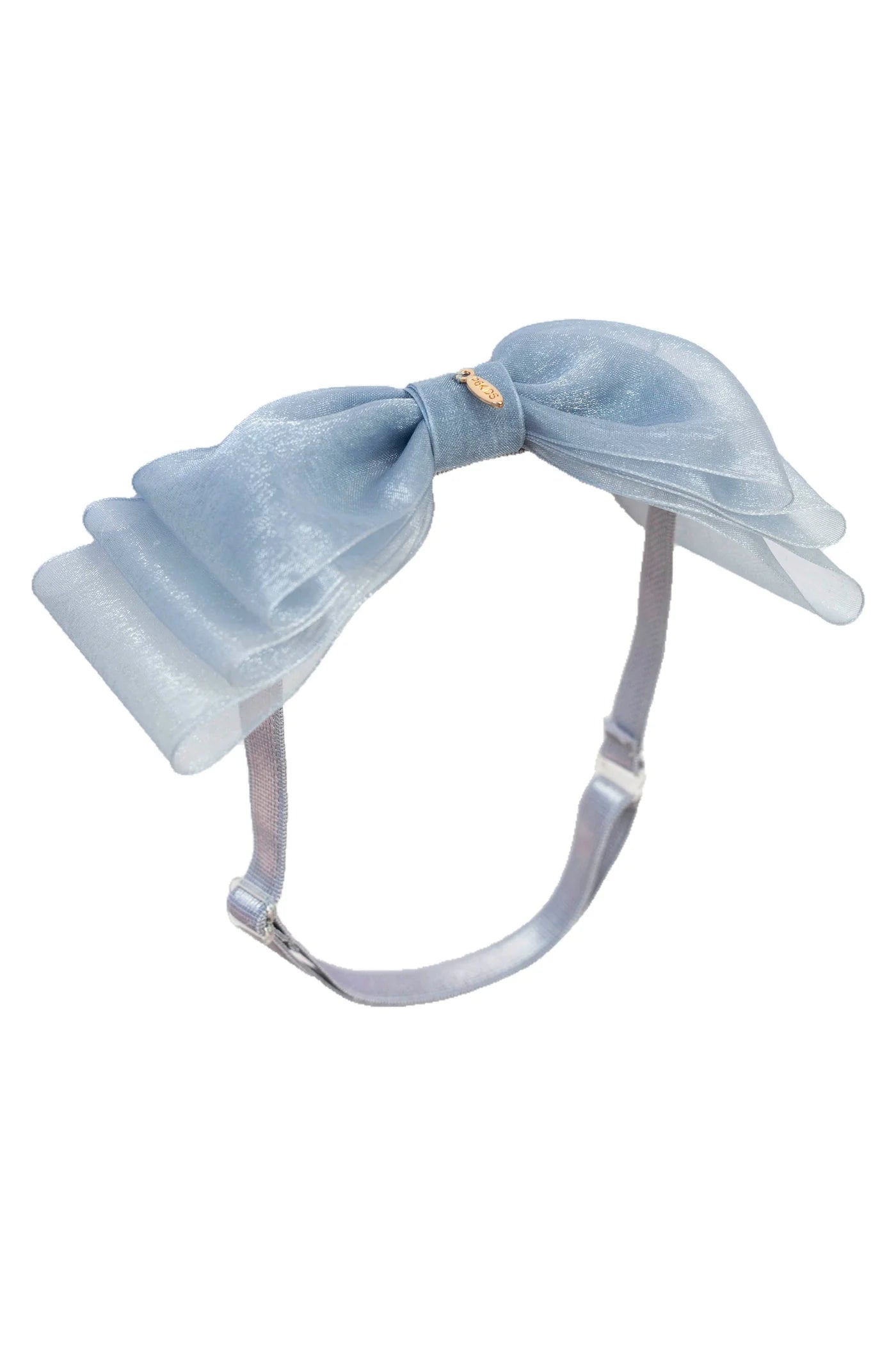 Heather Organza Wrap - Antique Blue