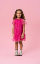 Hot Pink With Hearts Dress