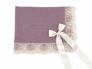 Lila Laced Blanket