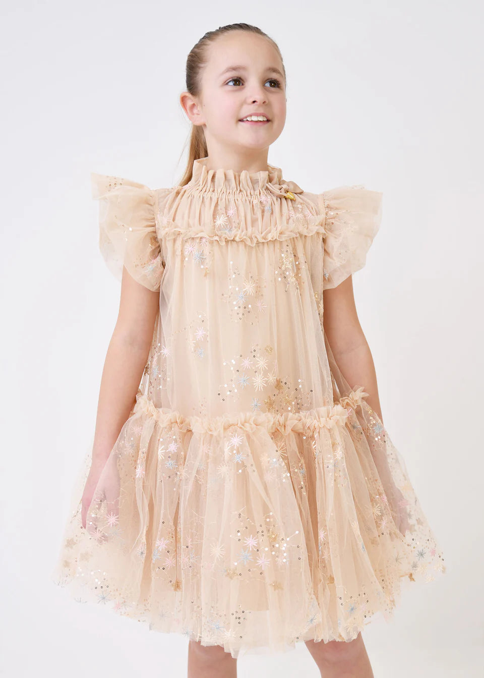 Marietta Gold Dress