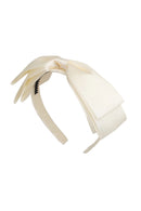 Heather Satin Headband - Ivory