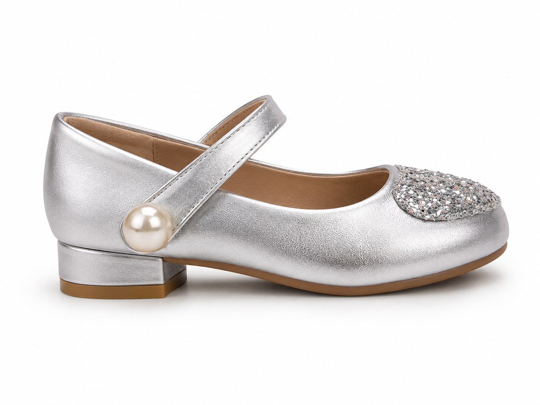Heart Silver Ballerina